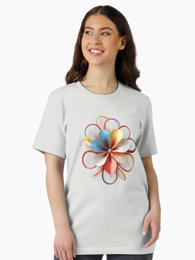 3D lacey delicate multi color bouquet