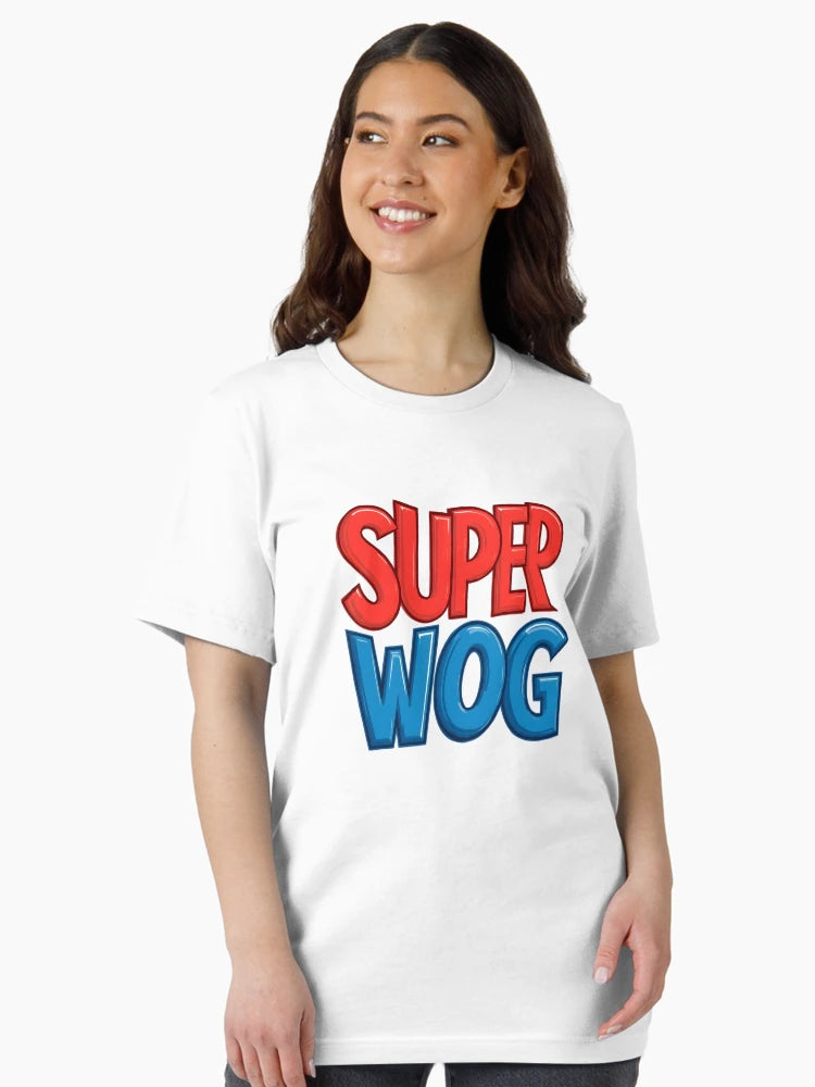 Dynamic Typographic Art Superwog