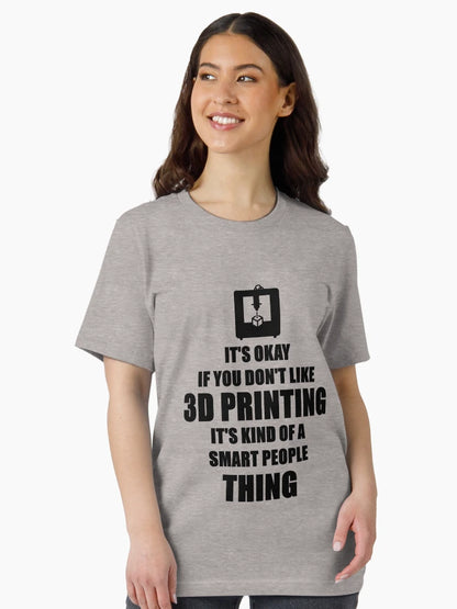 3D printer printing saying hobby gift idea