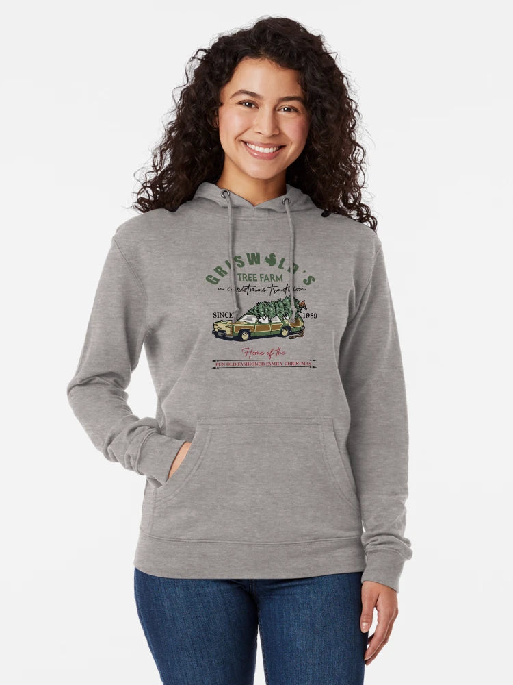 Griswold's Tree Farm Since 1989, Vintage Christmas Family