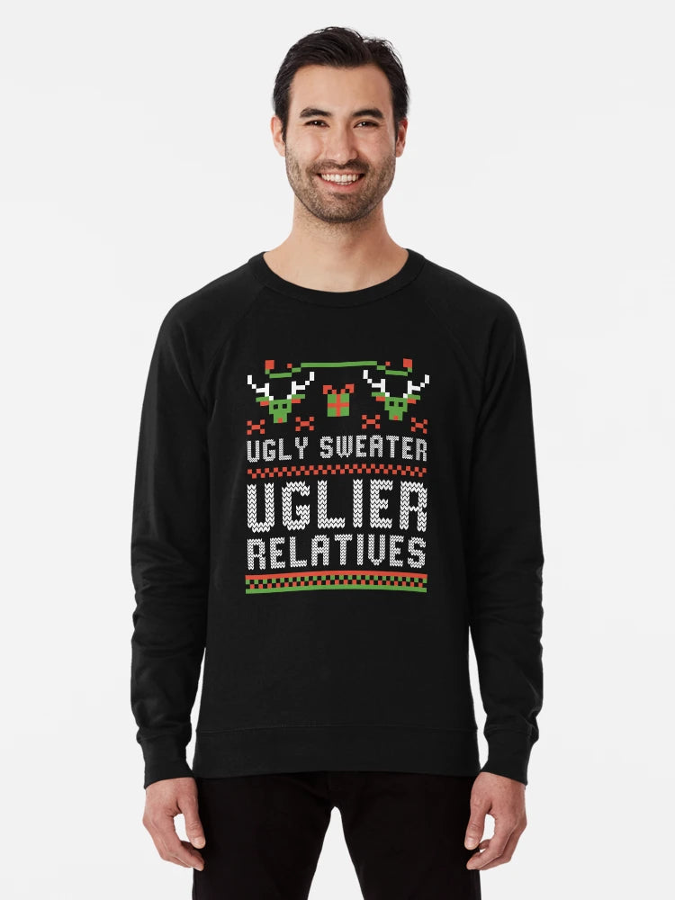 Family Irony Relatives Ugly Christmas