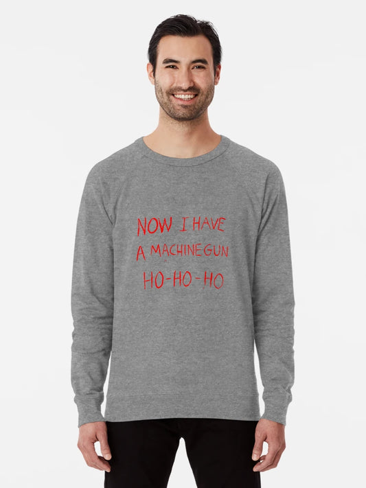 Now I Have A Machine Gun Shirt Handdrawn