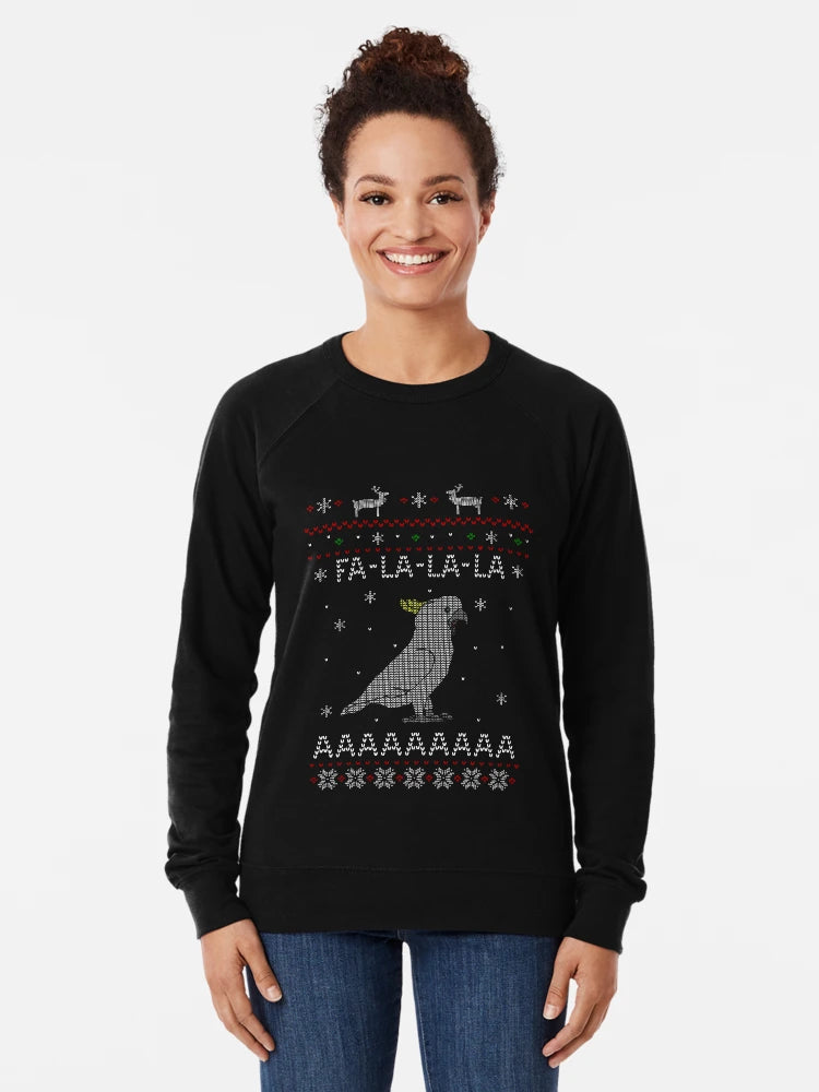FA LA LA Ugly Christmas Sulphur Cockatoo