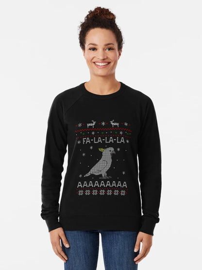 FA LA LA Ugly Christmas Sulphur Cockatoo