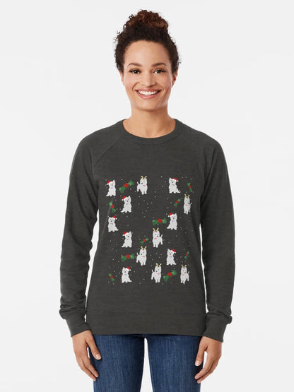 A Very Westie Christmas, Xmas Dog Print