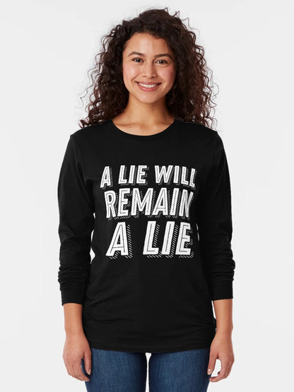 A Lie Will Remain a Lie - DS Quote Aldia Scholar of the First Sin