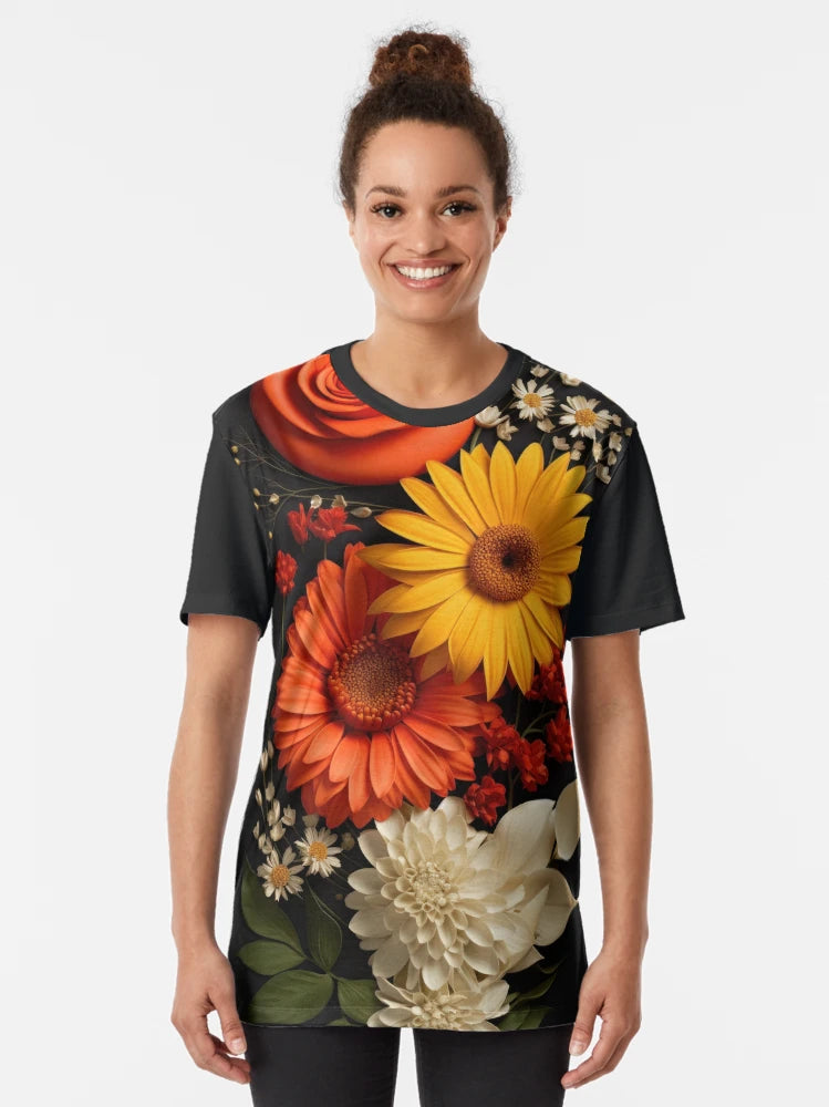 3D Artwork of Different Flowers