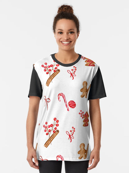 Gingerbread and Candycanes! Christmas pattern