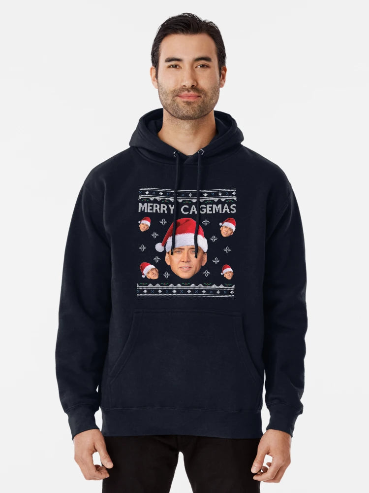 Merry Cagemas Christmas Nicolas Cage Knit