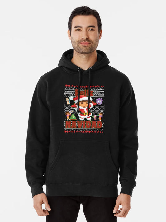 Dora the Explorer Christmas Dora Santa Ugly Sweater