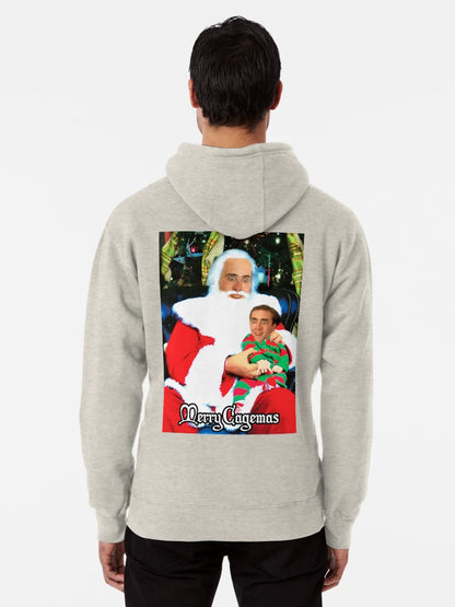 Merry Cagemas Santa Knee Nicolas Cage Christmas