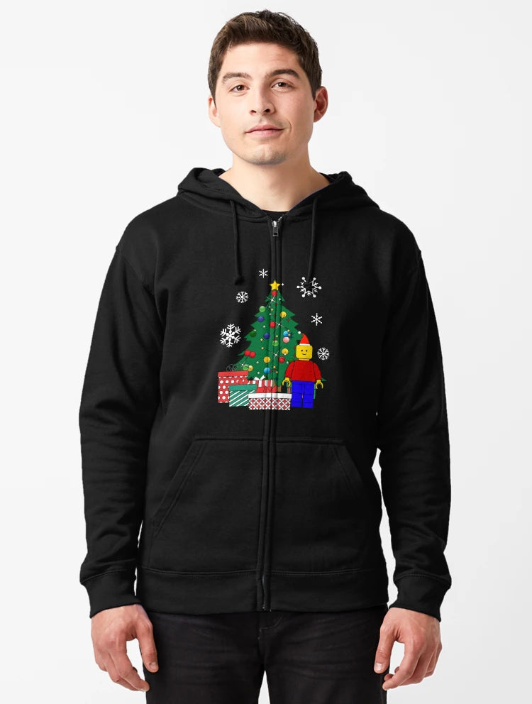 Lego Man Around The Christmas Tree Baseball