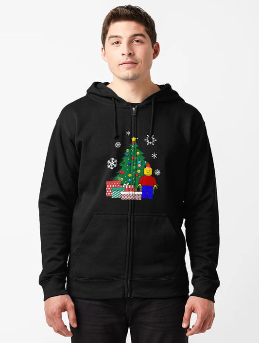 Lego Man Around The Christmas Tree Baseball