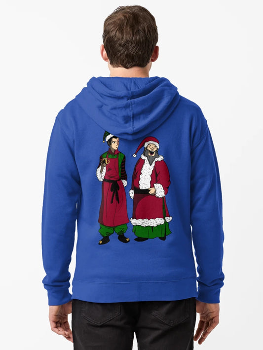 Festive Firebenders, Uncle Iroh and Zuko