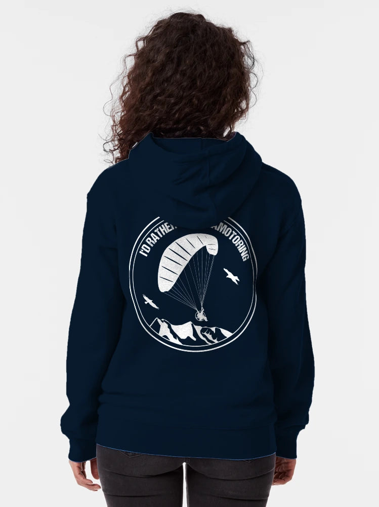 Epic Paramotor Pilot T-Shirt I'd Rather be Paramotoring Parachute Gift