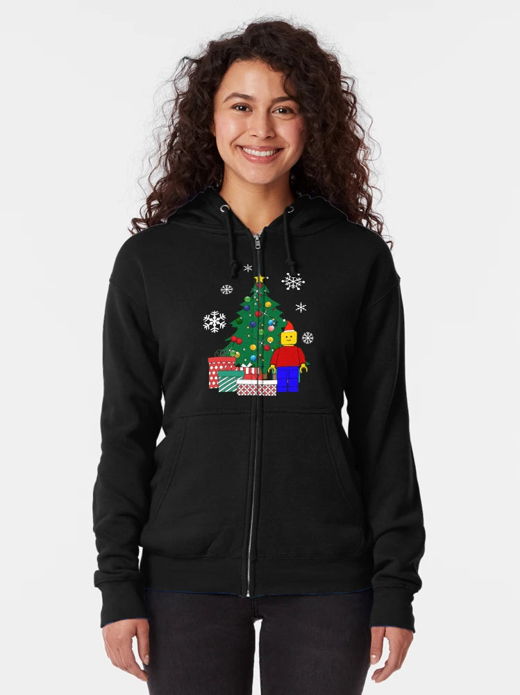 Lego Man Around The Christmas Tree Baseball