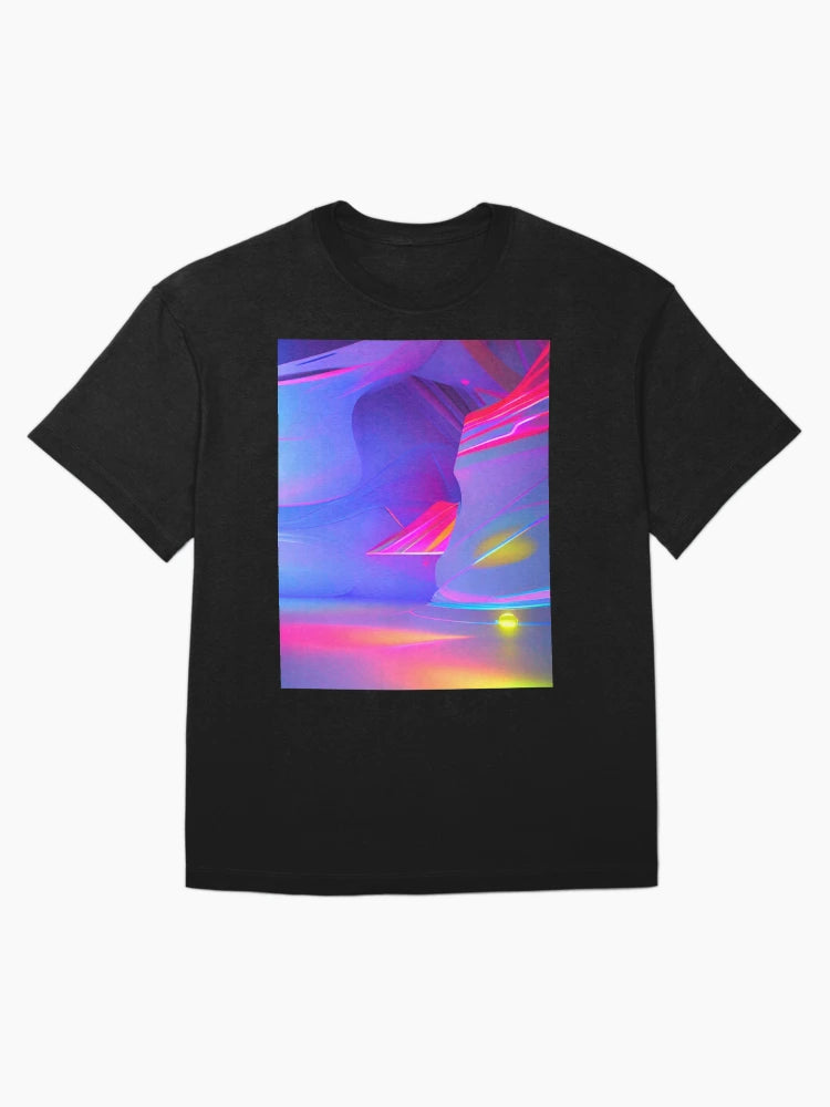 Abstract 3D art. Multi colors vibrant