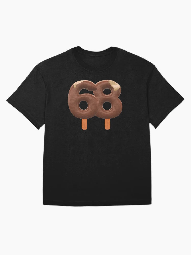 68 Ice Cream Sixty Eight Number 3d Chocolate