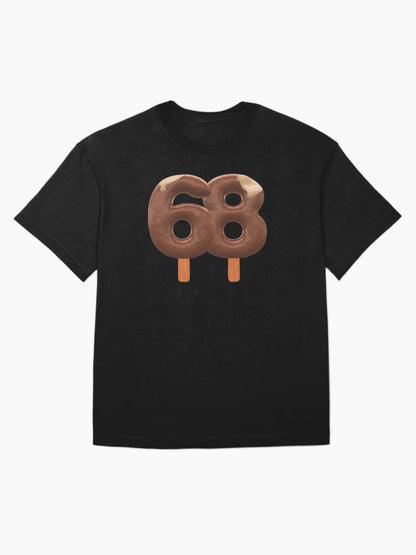 68 Ice Cream Sixty Eight Number 3d Chocolate
