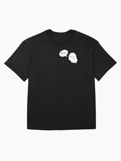 Adorable ghost saying boo for halloween small