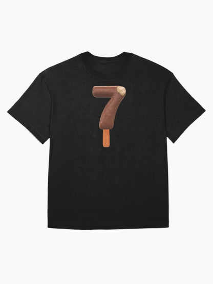 7 Ice Cream Seven Number 3d Chocolate