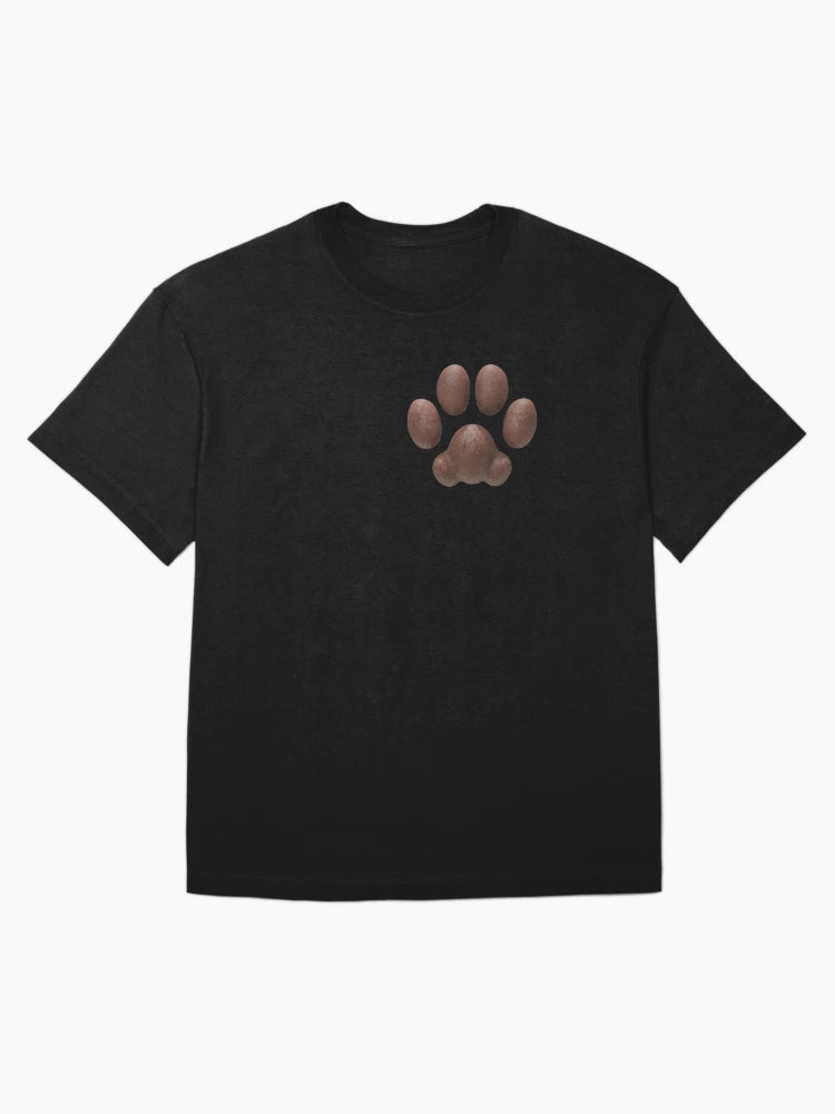 Domestic Cat-styled 3D Pawpad Design (Brown)