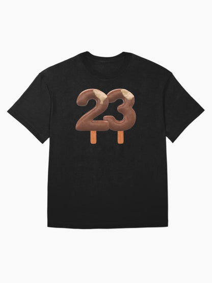 23 Ice Cream Twenty Three Number 3d Chocolate