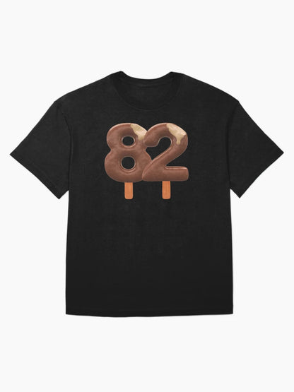 82 Ice Cream Eighty Two Number 3d Chocolate