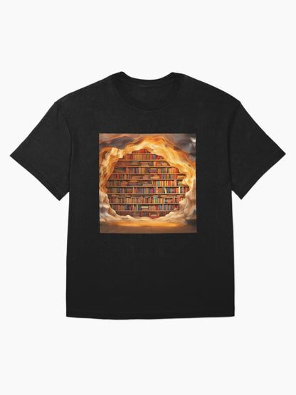 3D Library in a Fire Hole