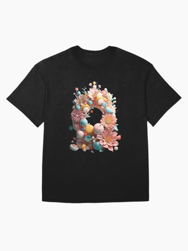 Dreamy Floral Donut 2 - 3D Render in Pastel Colors