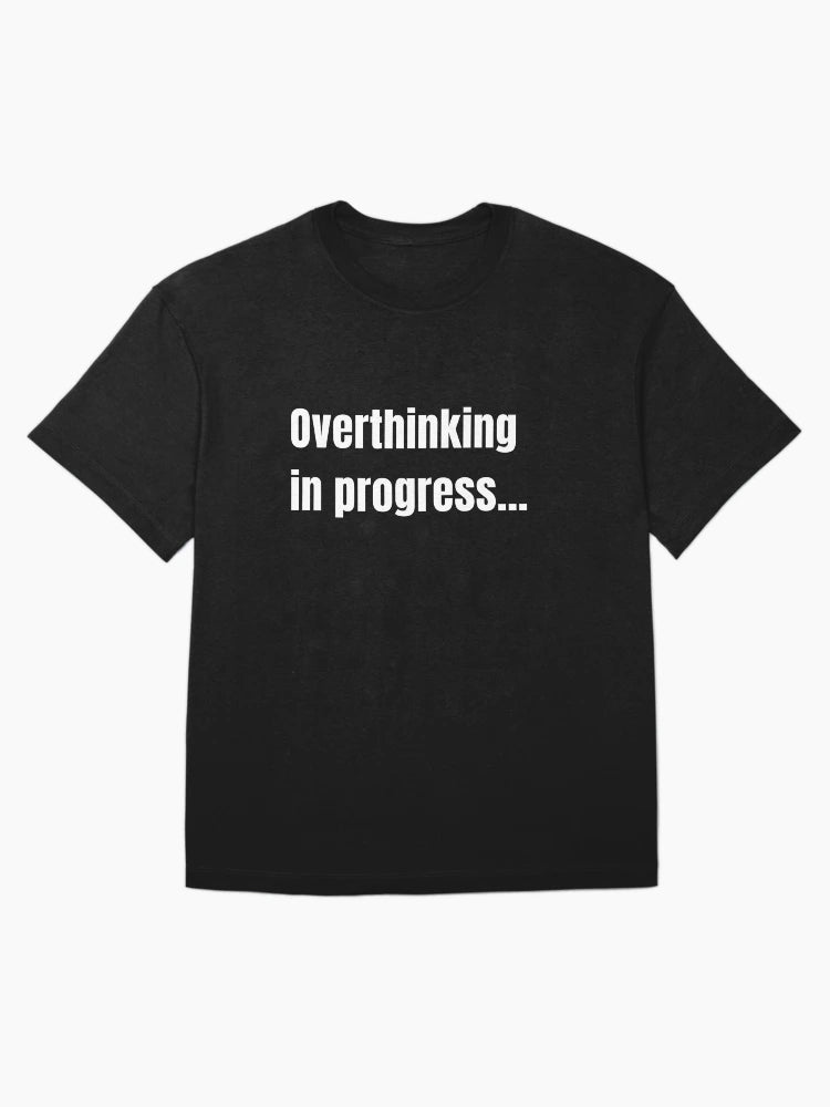 Overthinking in progress.