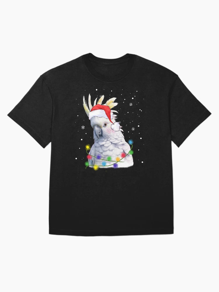 Extra festive cockatoo Xmas Cockatoo,Australian Christmas Cockatoo men women kids
