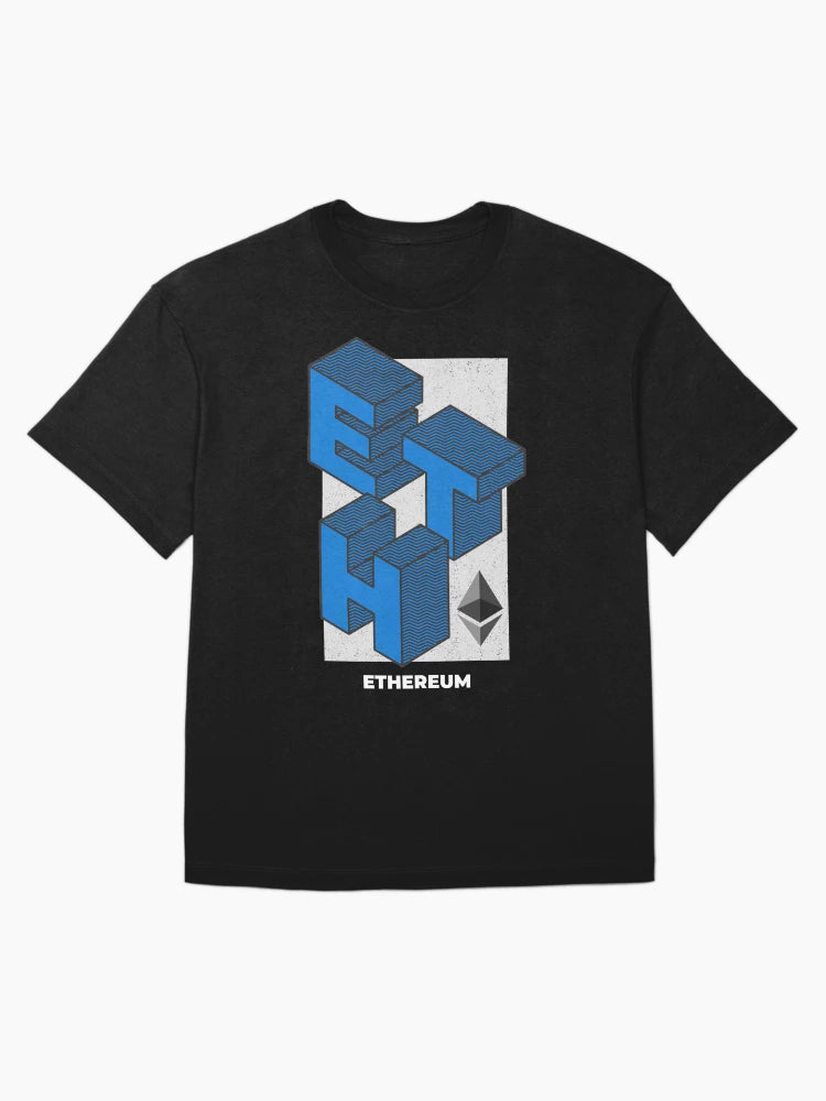 Ethereum (ETH) Isometric 3D design