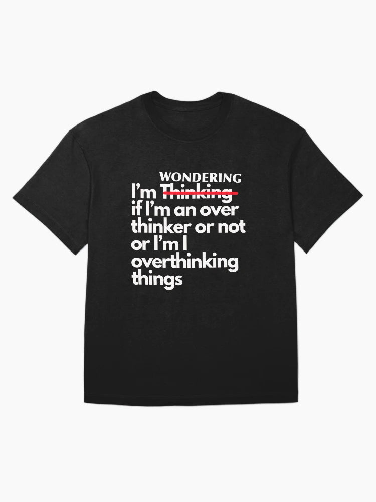 Overthinking overthinker
