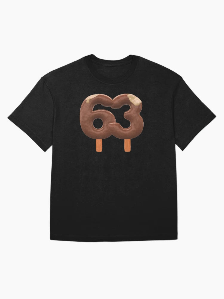 63 Ice Cream Sixty Three Number 3d Chocolate