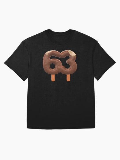 63 Ice Cream Sixty Three Number 3d Chocolate