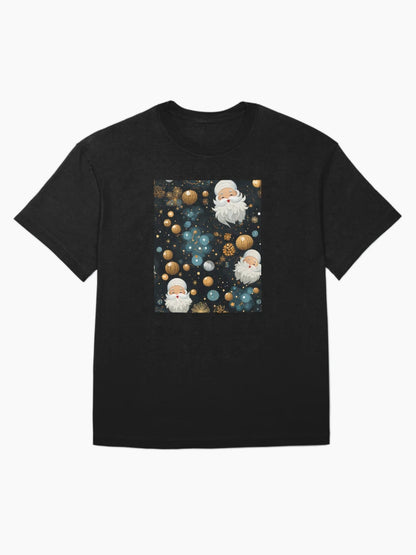 Festive Christmas Designs - Colorful Santa Clauses