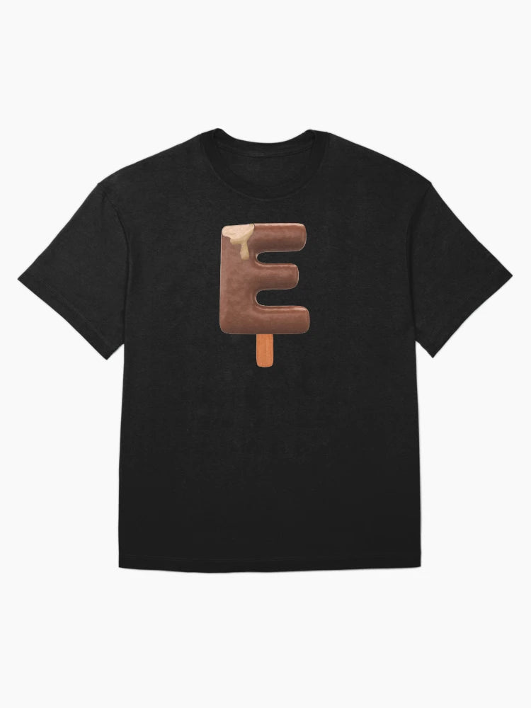 E Ice Cream E Letter 3d Alphabet Chocolate