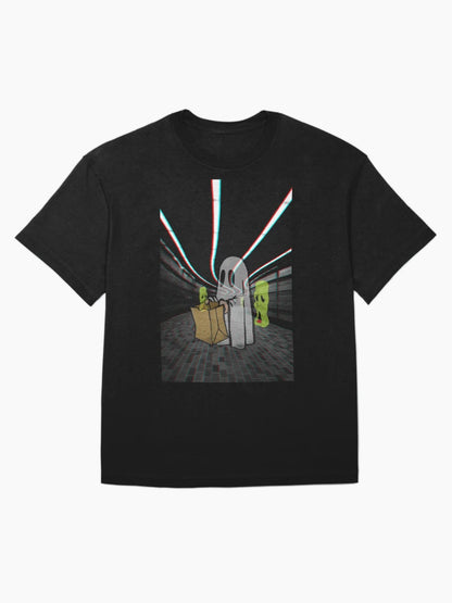 3d ghost tunnel (red-cyan 3d glasses)