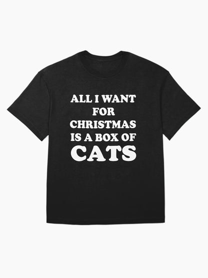 All I Want For Christmas Is A Box Of Cats Christmas