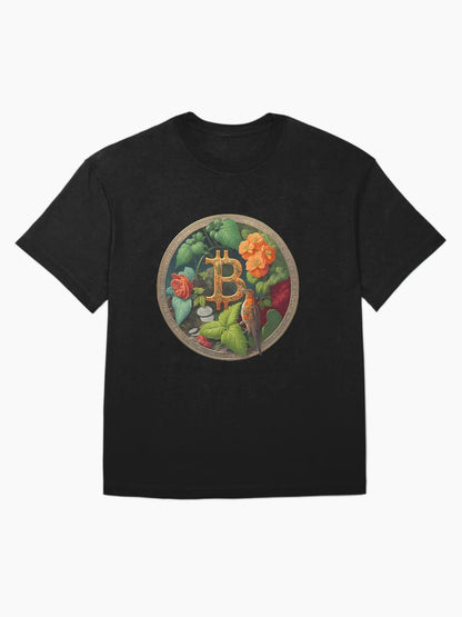 AI 3D Bitcoin Nature