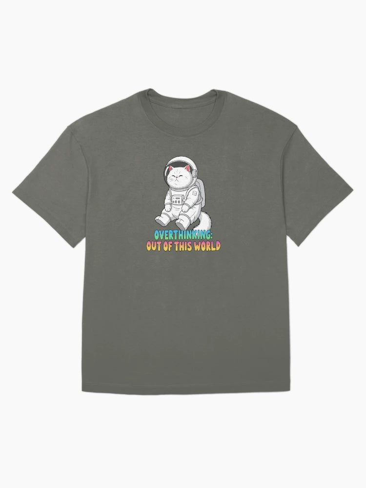 Overthinking Astronaut cat, out of this world