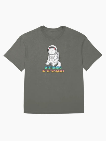 Overthinking Astronaut cat, out of this world