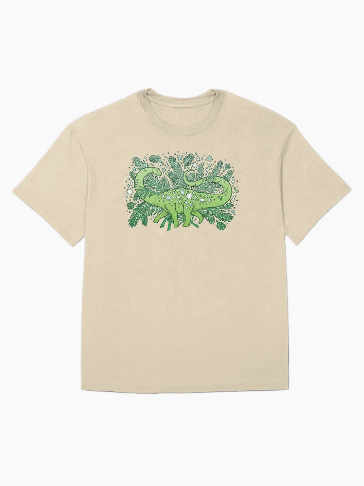 Evergreen Apatosaurus | Dinosaur Cosmic Festive Art