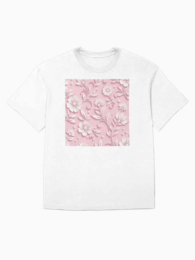 Elegant 3D Blush Pink Paper Flowers