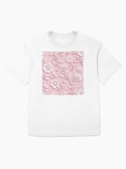 Elegant 3D Blush Pink Paper Flowers