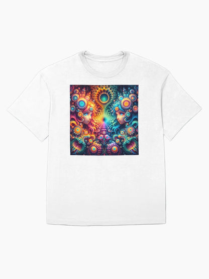 A.I. Psychedelic Fractal Anime Girl 8K 0024 FunFractals ChromaDepth 3D