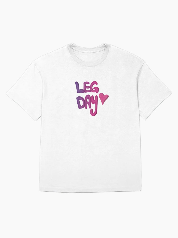 Leg Day Pink 3D