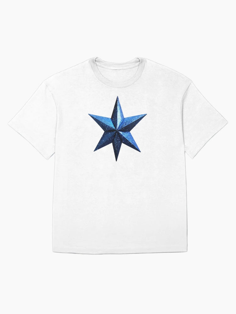 3D Blue Star