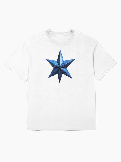 3D Blue Star